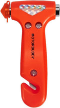 MOTORBUDDY Car Window Breaker Seatbelt Cutter and Emergency Glass Breaker by MOTOUDDY