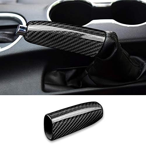 AIRSPEED Carbon Fiber Car Handbrake Cover Parking Grip Handle Lever Sleeve by AIRSPEED