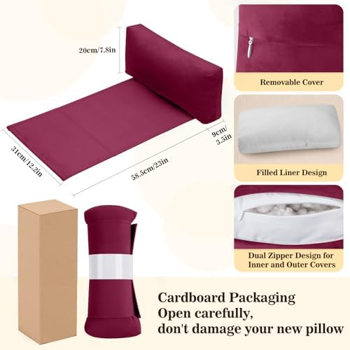 Recliner Headrest Pillow, Adjustable Comfort Neck & Head Support Pillow - Image 6