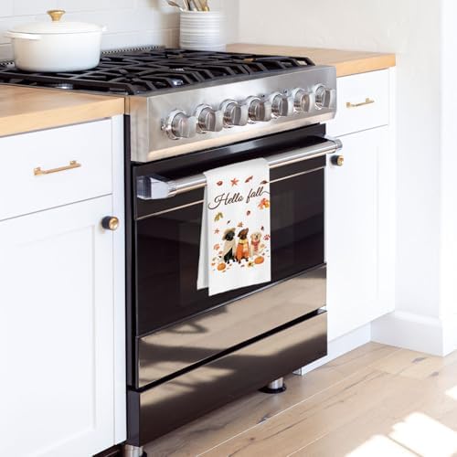 Fall Labrador Kitchen Towels - Image 2