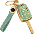 Lucrum Compatible with Honda Key Fob Cover & Keychain by Lucrum