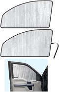 Front Side Sunshade Custom Fit for 2017-2022 Ford F-250 F-350 Truck by YelloProAutomotive