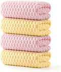 REDKISS 4 Pack Microfiber Bath Towels, Quick Dry, Super Soft by REDKISSOnline
