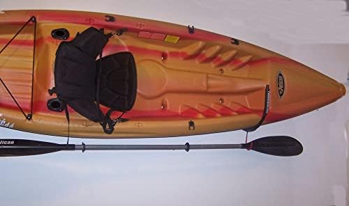 Battleship Gray Folding J-Style Kayak Rack ROOF TOP and WALL Carrier Bundle - Image 6