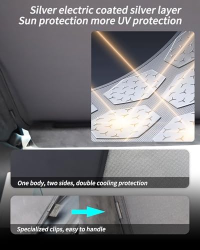 Roof Sunshade, Windshield Sunshade, Rear Windshield Sunshades, Glass Sunroof - Image 4