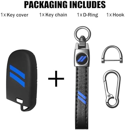YOSRTER Key Fob Cover with Keychain - Image 6