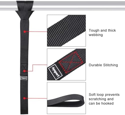 Ayaport Soft Loop Tie Down Straps 18 inches - Image 3