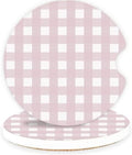 Ceramic Car Coasters – Absorbent Car Cup Holder Coaster Set by lethooly