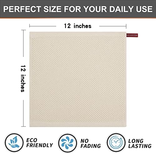 Kitinjoy 100% Cotton Waffle 6-Pack Kitchen Towels - Image 6