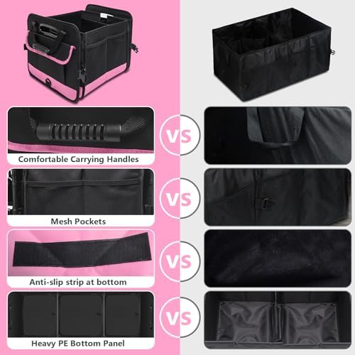 AOPHY Foldable Trunk Organizer for Car SUV Truck 95L Large Capacity - Image 2