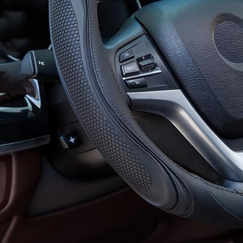 Osilly 15 Inch Artificial Leather Steering Wheel Cover - Image 6