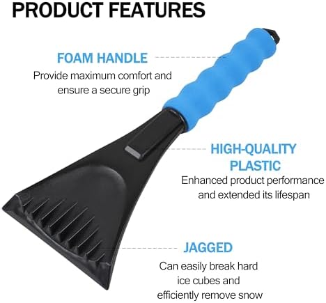 10.8" Ice Ripper Ergonomic Ice Scraper - Image 3