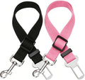 Elisel Elisel 2 Packs Adjustable Length Pet Dog Cat car seat Belt Pet seat Belt by Elisel