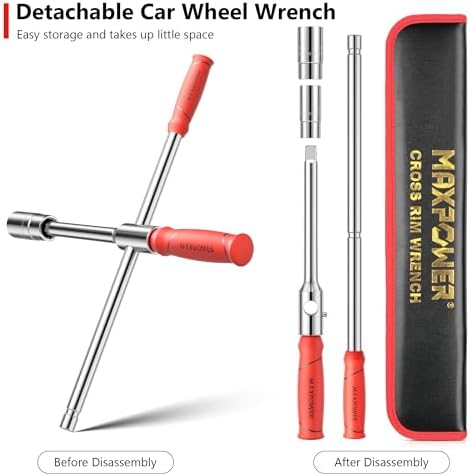 MAXPOWER Lug Wrench, Tire Wrench - Image 6