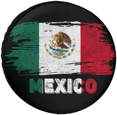 Mexico Flag Tire Covers, Dust-Proof Weatherproof Wheel Covers Wheel Tire - Image 7