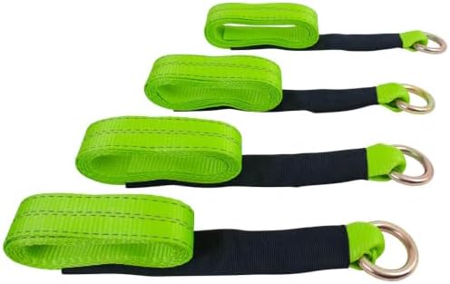 Mytee Products 4 Pack 2" x 96" Car Tie Down Straps - Image 4