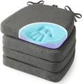 SUNROX Cooling Gel Memory Foam Chair Cushions, 2.6" Thick U-Shaped Dual-Layer by SUNROX