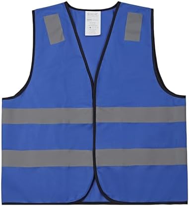 Blue Safety Vests 10 Pack - Image 5