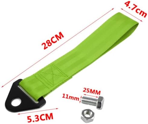 RASTP Racing Tow Strap for Front or Rear Bumper - Image 5