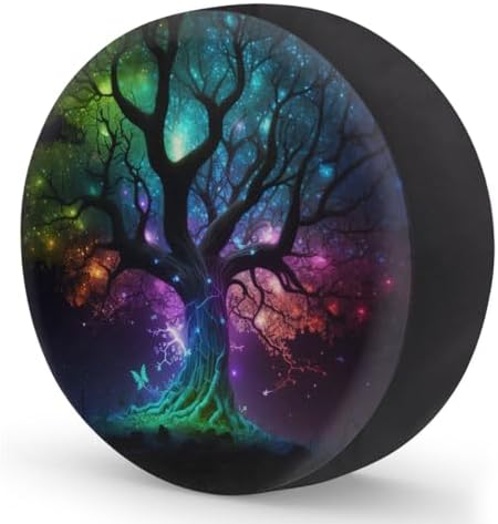Rv Spare Tire Cover Wheel Tree of Life Tire Covers Wheel Protectors Universal - Image 2