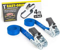 PowerTye 1in x 4ft Easy-Grip Endless Ratchet Straps by PowerTyeMFG