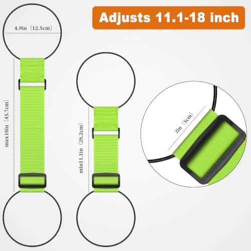 Mayski 4 Pack Adjustable Elastic Luggage Connector Straps - Image 4