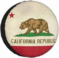 Bear California Republic State Flag Spare Tire Cover by NOMEDOGYIM