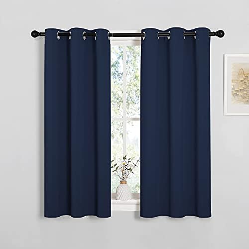 NICETOWN Blackout Draperies Curtains, 1 Pair, 34 x 45 inches by NICETOWN
