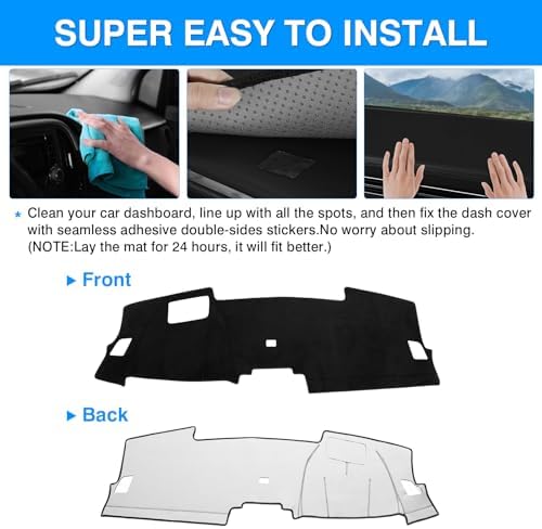 Autorder Dashboard Cover Mat for 2023 2024 2025 2026 Honda CR-V CRV Accessories - Image 5