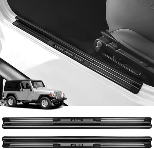 ZZEQYG 2 Pcs Front Door Sill Protector by ZZEQYG