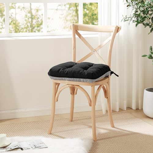 Love's cabin Memory Foam Chair Cushions Set of 4, 19 Inch - Image 6