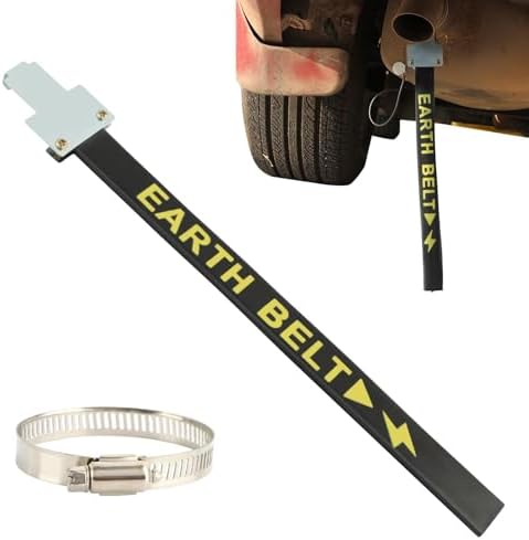 Car Anti-Static Flex Strip Electrostatic Belt Strap Road Travel, Automobile by Ranjaner