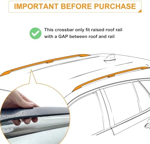 Roof Rack Crossbars Fits KIA Telluride 2023-2025 X-PRO & X-LINE - Image 2