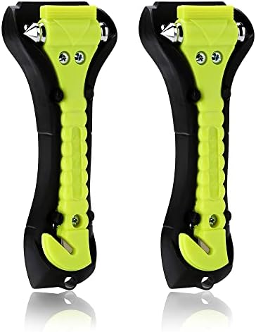 SINSEN Car Safety Hammer, Window Glass Hammer Breaker and Seatbelt Cutter by SINSENCARHOME
