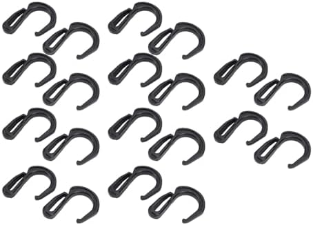 Bungee Cord Hooks 20 Pack Plastic S Clips Cargo Nets - Image 4