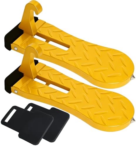 2PCS Car Door Step for Car Roof Access Extra-Long Fits SUVs by Unknown