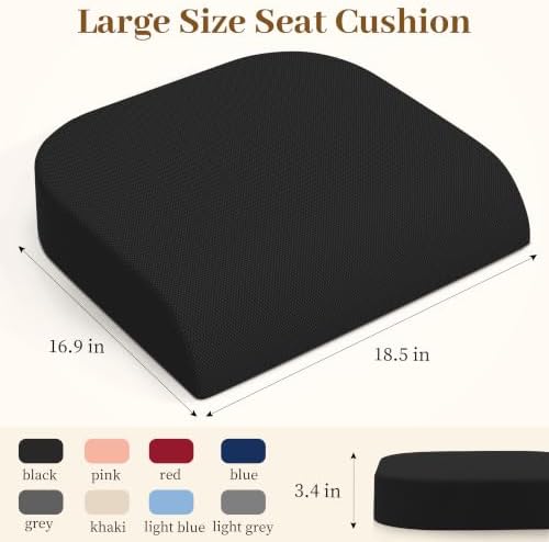 TranquilRelax XL Memory Foam Seat Cushion - Image 3