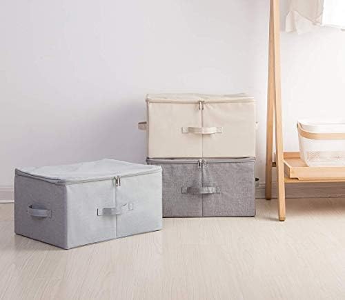 3-Pack Collapsible & Stackable Rigid Storage Organizer Bins - Image 5