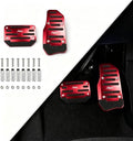 2 PCS Non-slip Pedal Pads Set, Alloy Brake and Accelerator Pedal Protectors by Unknown