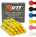 Mutt Tools Yellow Lumber Crayons 12 Pack by AmericanMuttTools