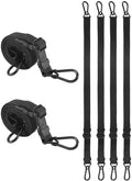 Heavy Duty 24" Flat Adjustable Carabiner Bungee Cords by LuckyStraps