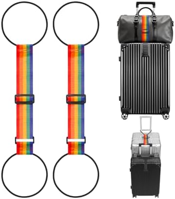 Adjustable Add A Bag Luggage Connector Straps by Aoahaiy