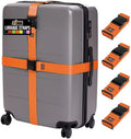 GORILLA GRIP Heavy Duty Luggage Straps by GorillaGrip