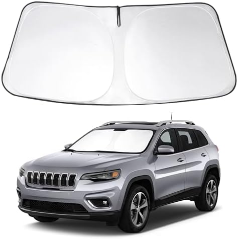 Windshield Sun Shade Sunshade for 2014-2025 Jeep Cherokee by LHFLIVE