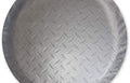ADCO 9758 Silver Diamond Plated Steel Vinyl Spare Tire Cover L by ADCOPRODUCTS