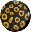 Delerain Sunflower Spare Tire Covers by Delerain