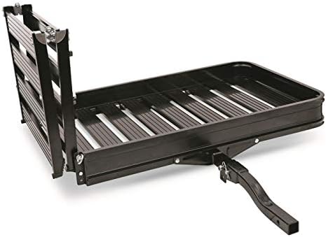 Guide Gear Vehicle Hitch Cargo Carrier, Pickup Truck Ramps Aluminum, 3-Position - Image 2
