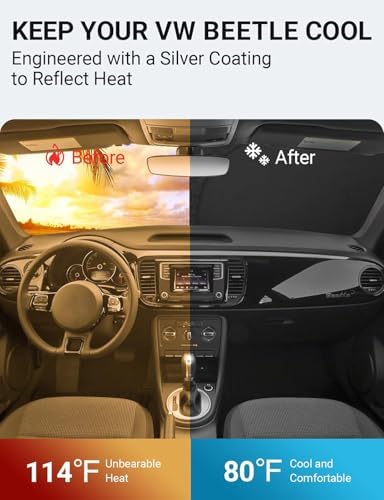 Proadsy Custom Fit Car Windshield Sun Shade - Image 2