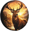 Deer Spare Tire Cover Weatherproof Wheel Protectors Universal Wheel Covers by Unknown