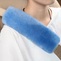 Soft Genuine Sheepskin Wool Auto Seat Belt Cover Seatbelt Shoulder Pad by ROYAGO